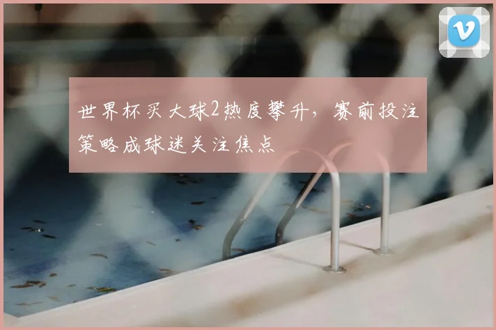 世界杯买大球2热度攀升,赛前投注策略成球迷关注焦点